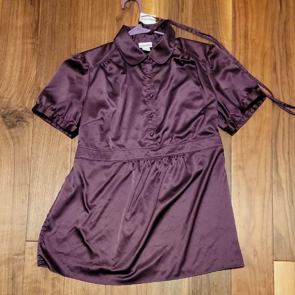 Motherhood Maternity Purple Tunic Top